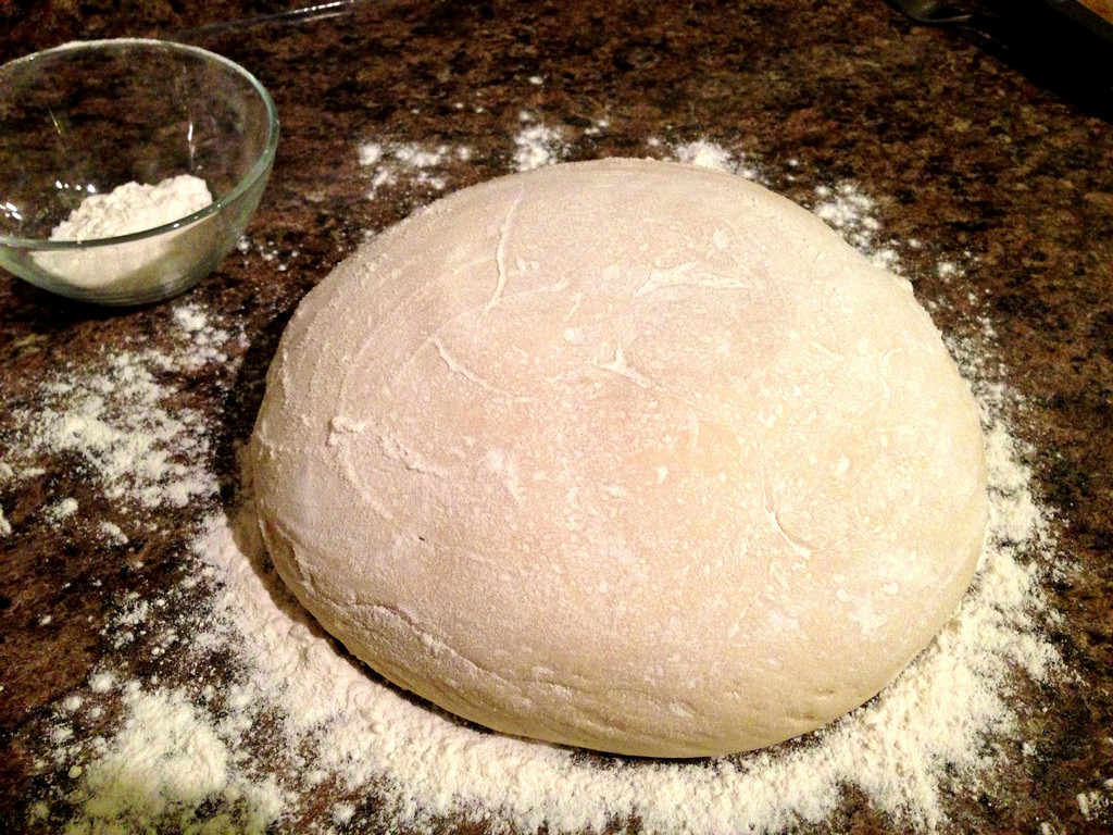 Leaven or yeast makes the bread rise